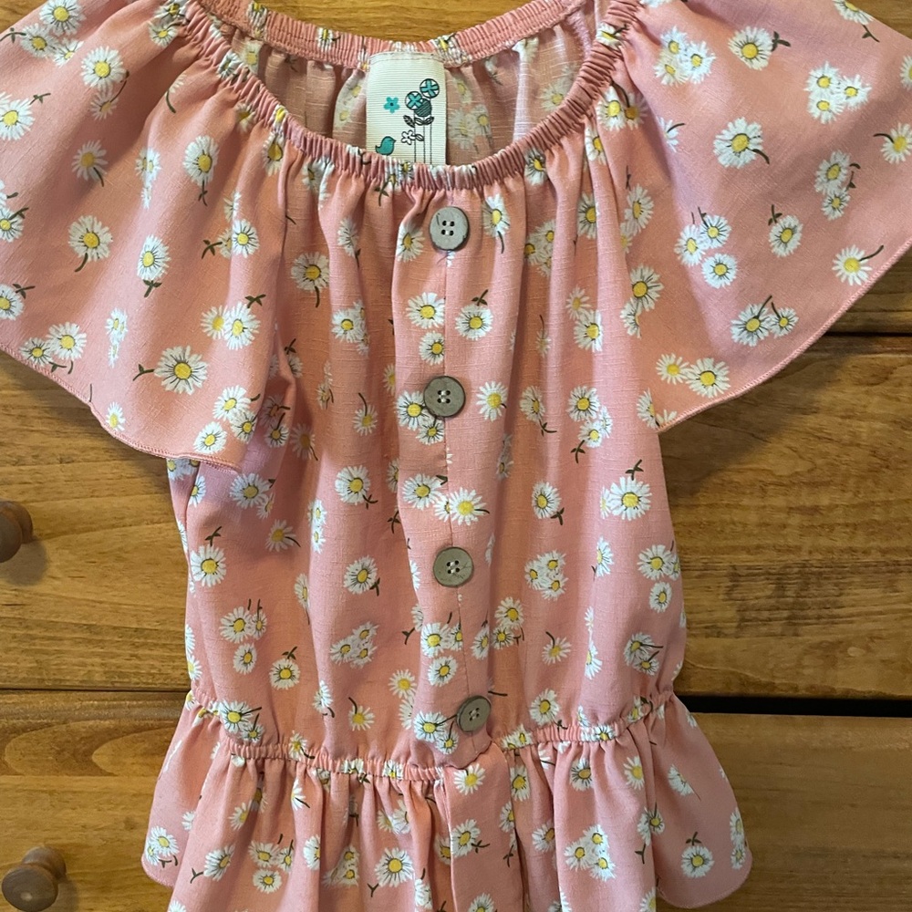 Lily Bleu Pink Floral Kids Blouse